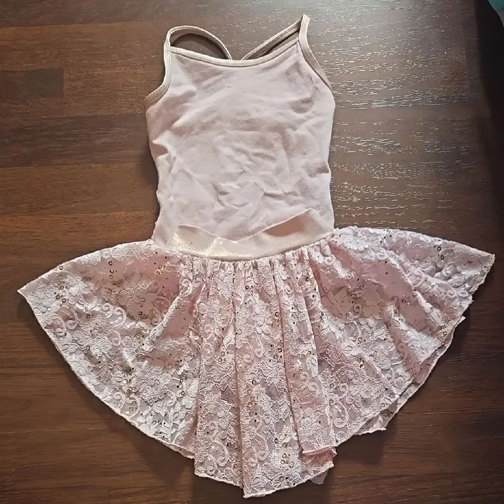 Pink Lace Ballet Dress